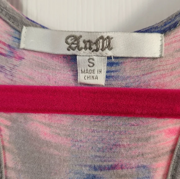 Maxi Tank Dress with Multicolor Tie Dye - Picture 9 of 10